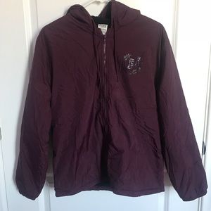 Victoria Secret Sherpa limed anorak